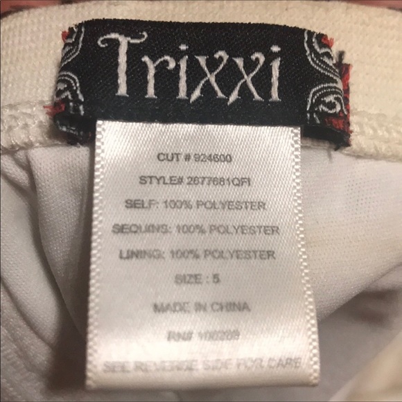 Trixxi Strapless Sequined Dress Sz S - Picture 6 of 6